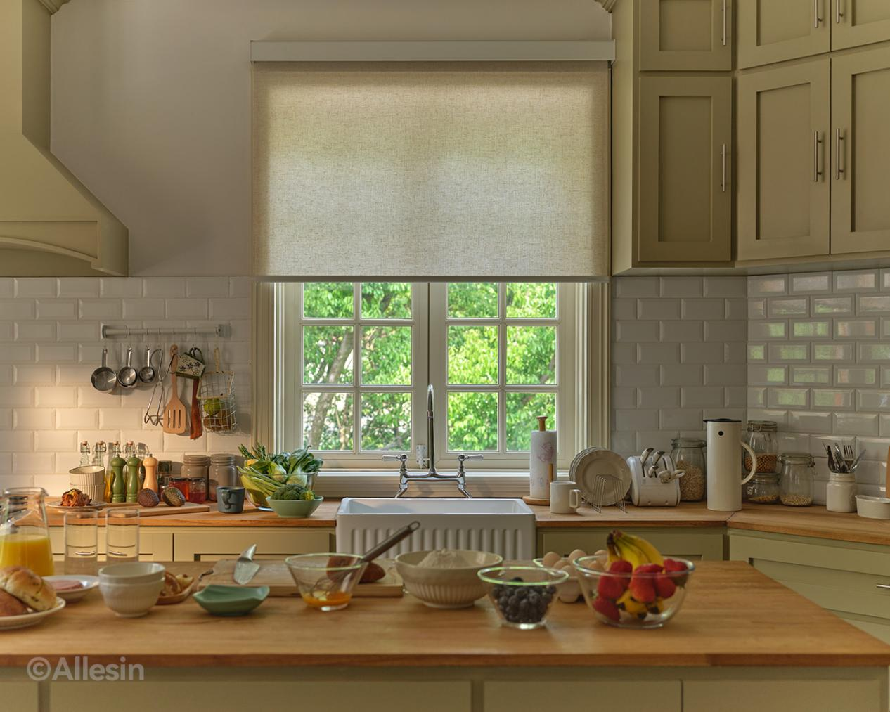 Usage scenarios of Allesin in the kitchen at home