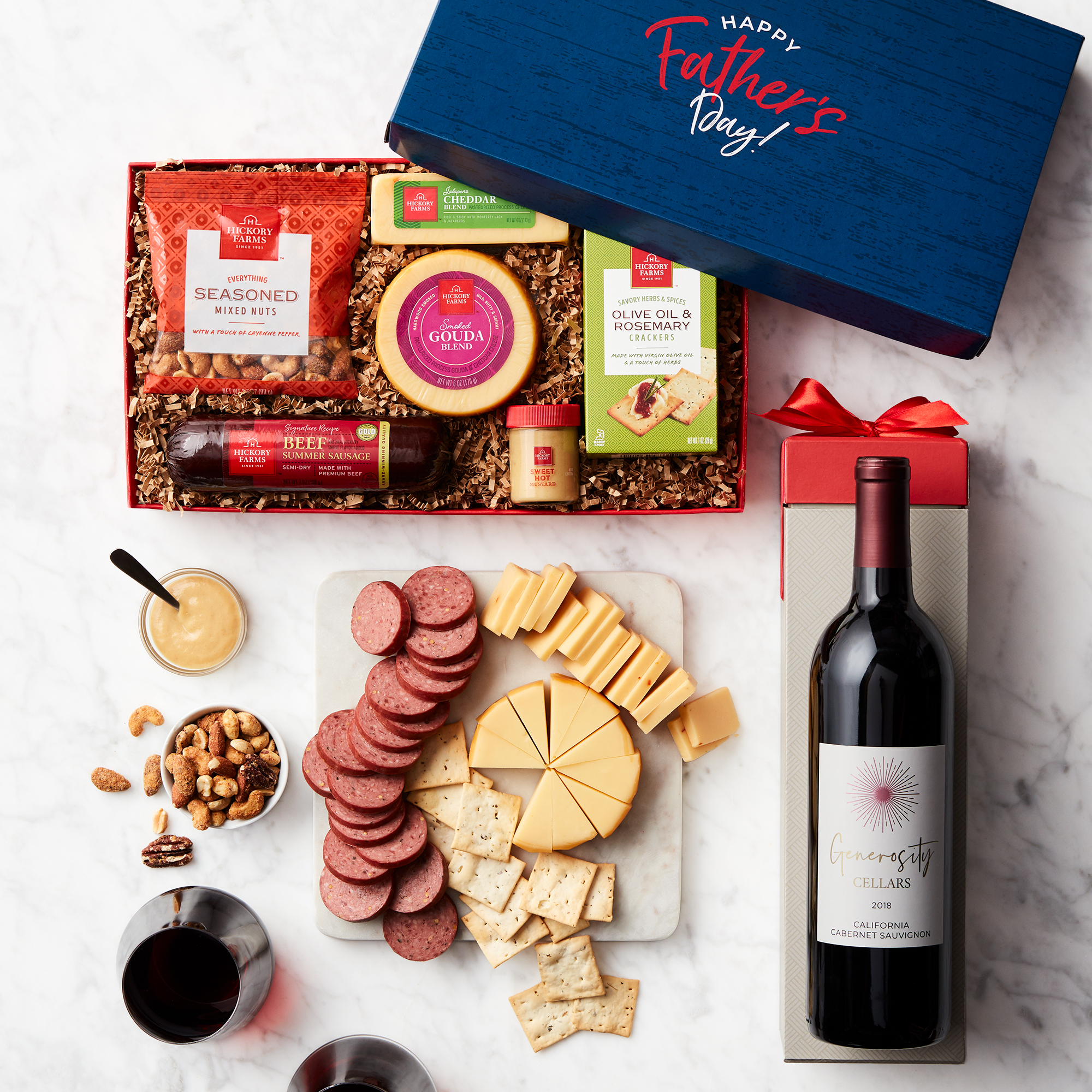 Premium Father’s Day Favorites & Cabernet Gift Set (1)