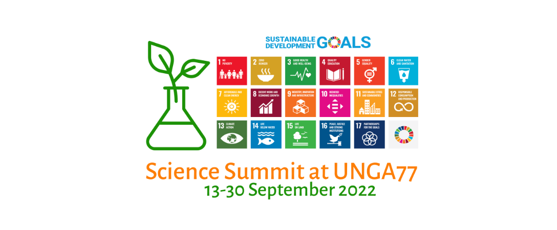 GLOBE Presents at Science Summit at UNGA77_September 2022_grpahic