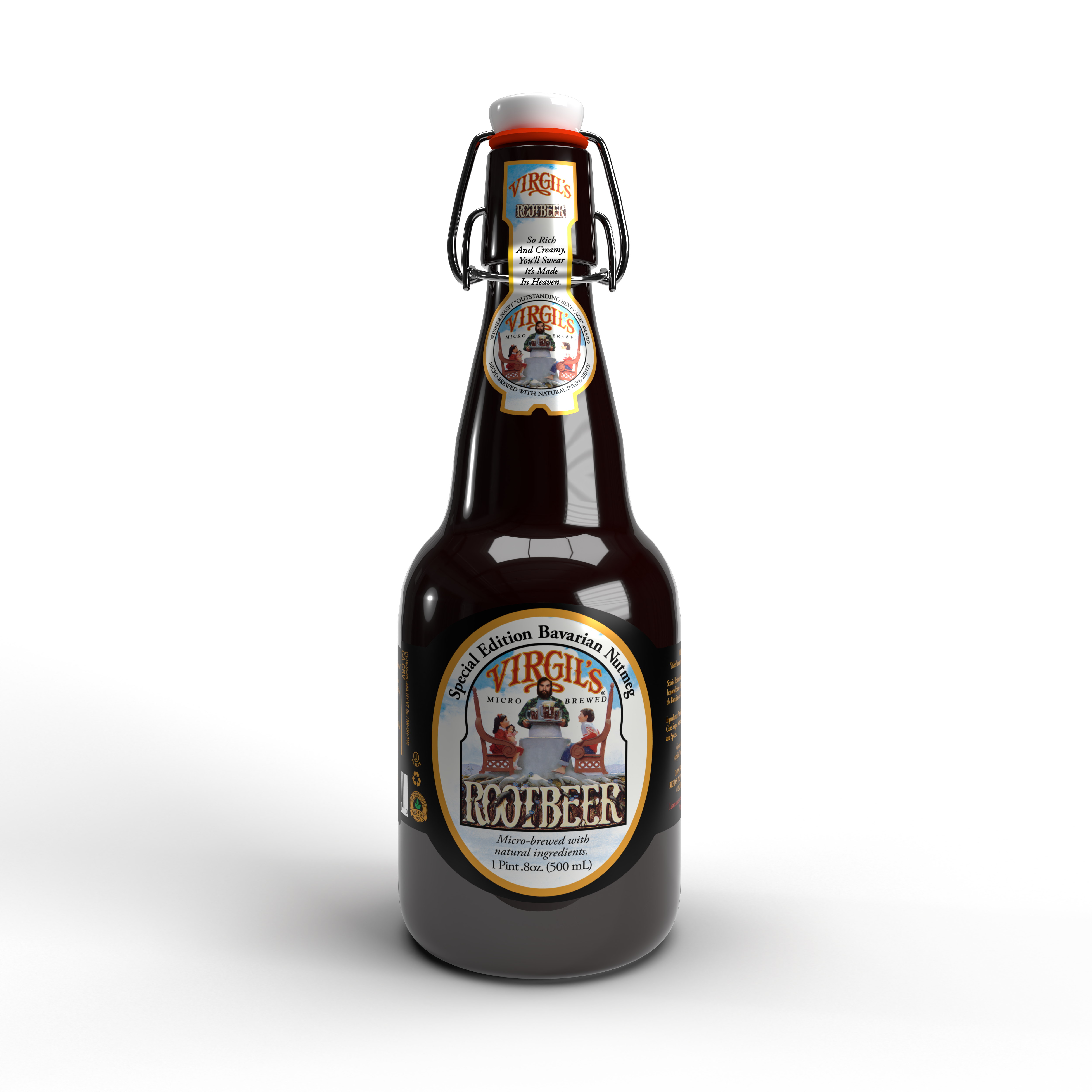 Virgil's™ Brings Back Limited-Edition Bavarian Nutmeg Swing-lid Root Beer