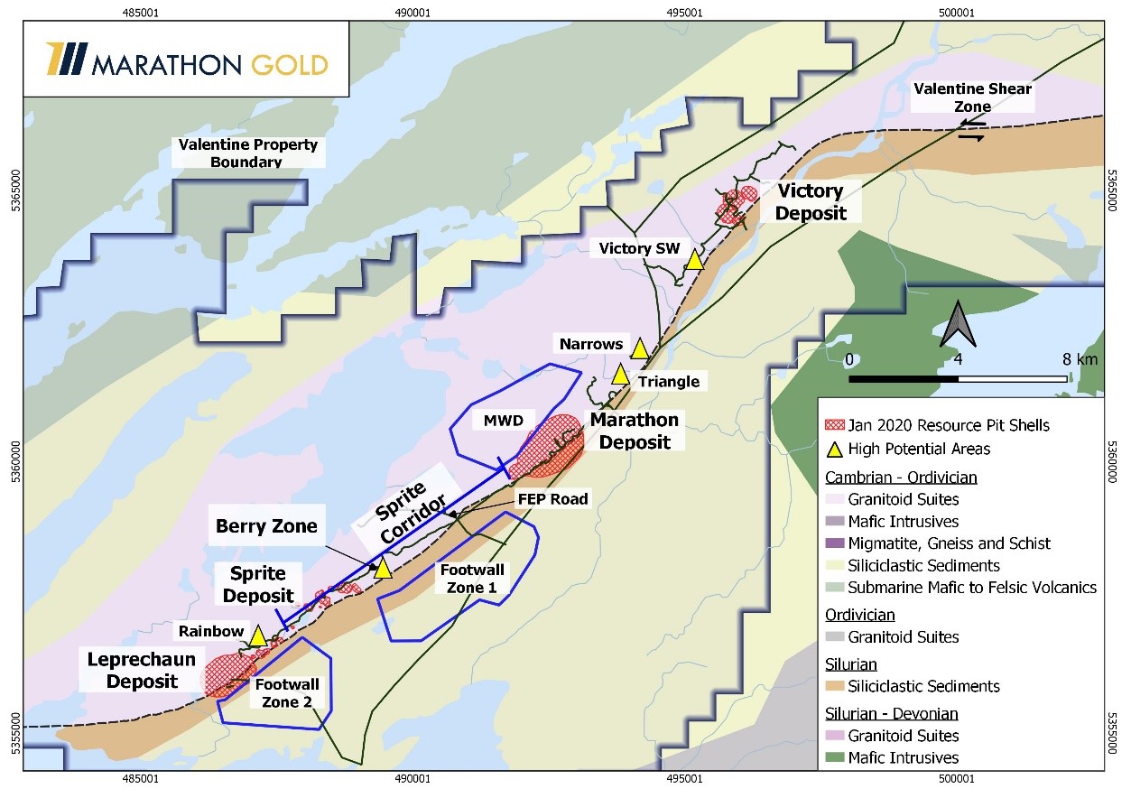 Marathon Gold Announces Recommencement of Valentine Gold