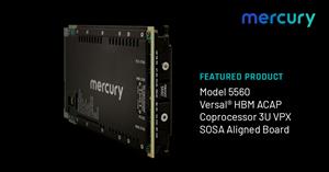 Mercury introduces its flagship Model 5560 FPGA co-processing board powered by AMD Xilinx Versal® technology