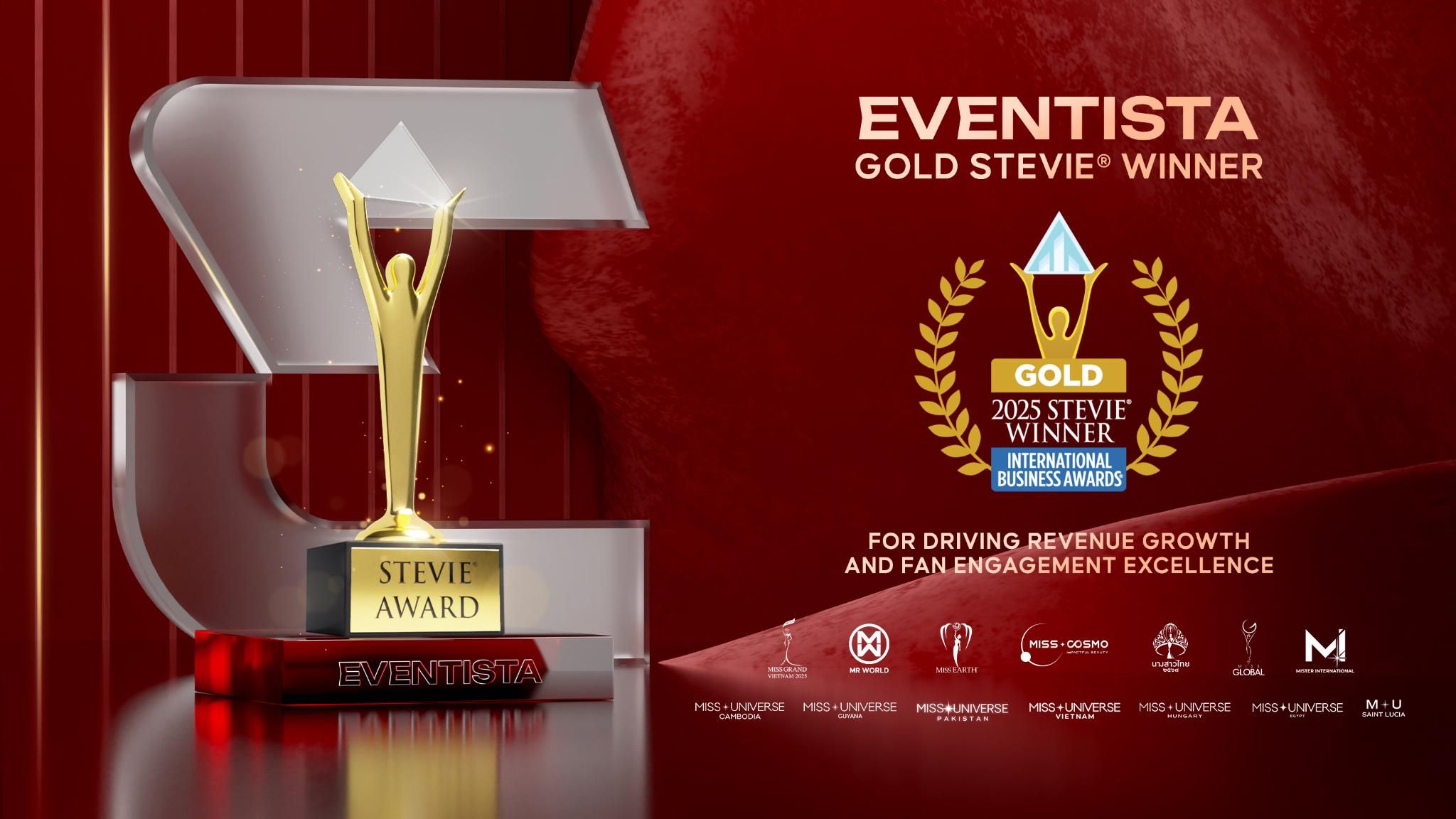 EVENTISTA WINS GOLD STEVIE