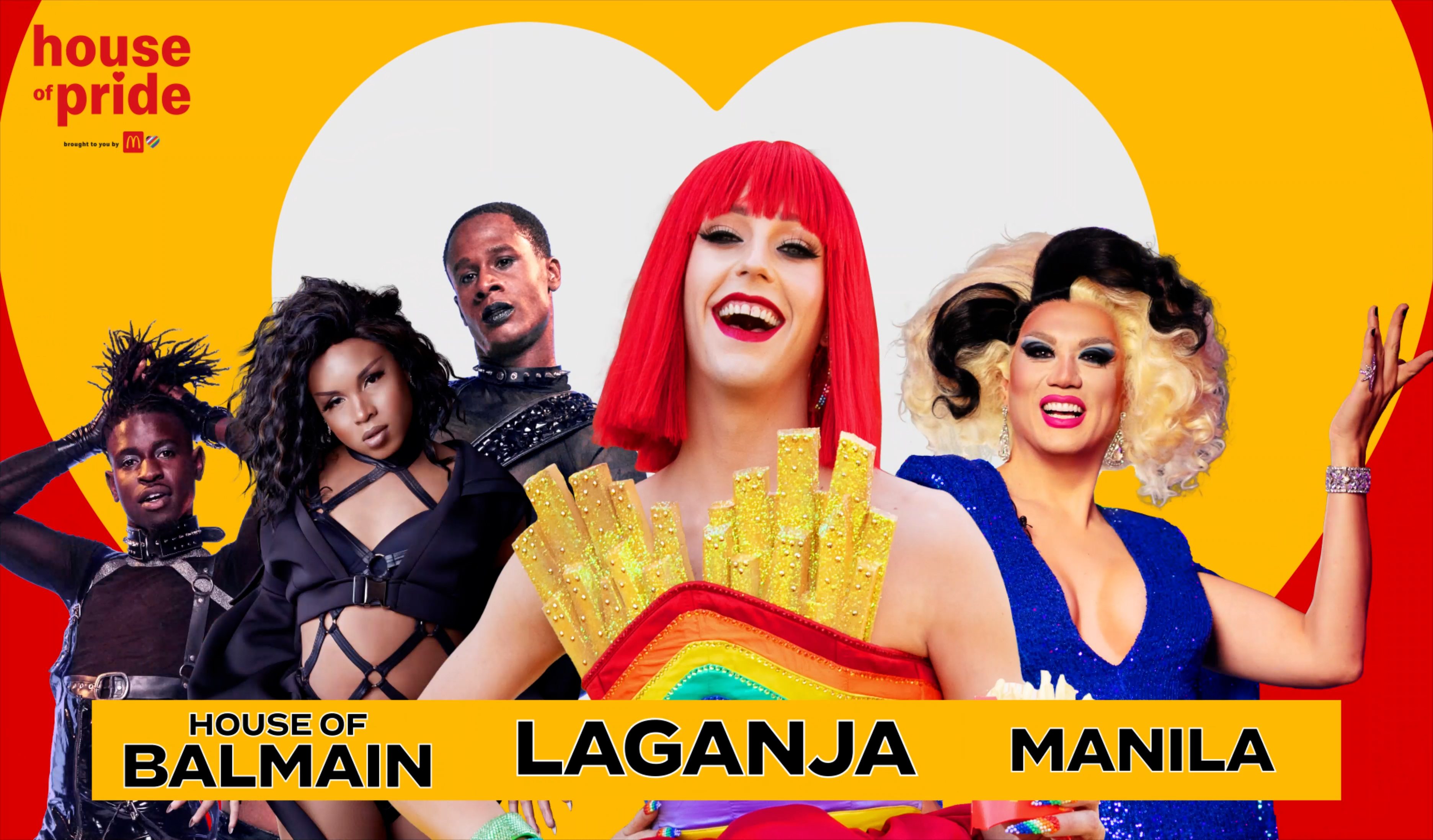Performances from HBO Max’s Legendary winners, the House of Balmain; RuPaul’s Drag Race alum Laganja Estranja; and hosted by Manila Luzon