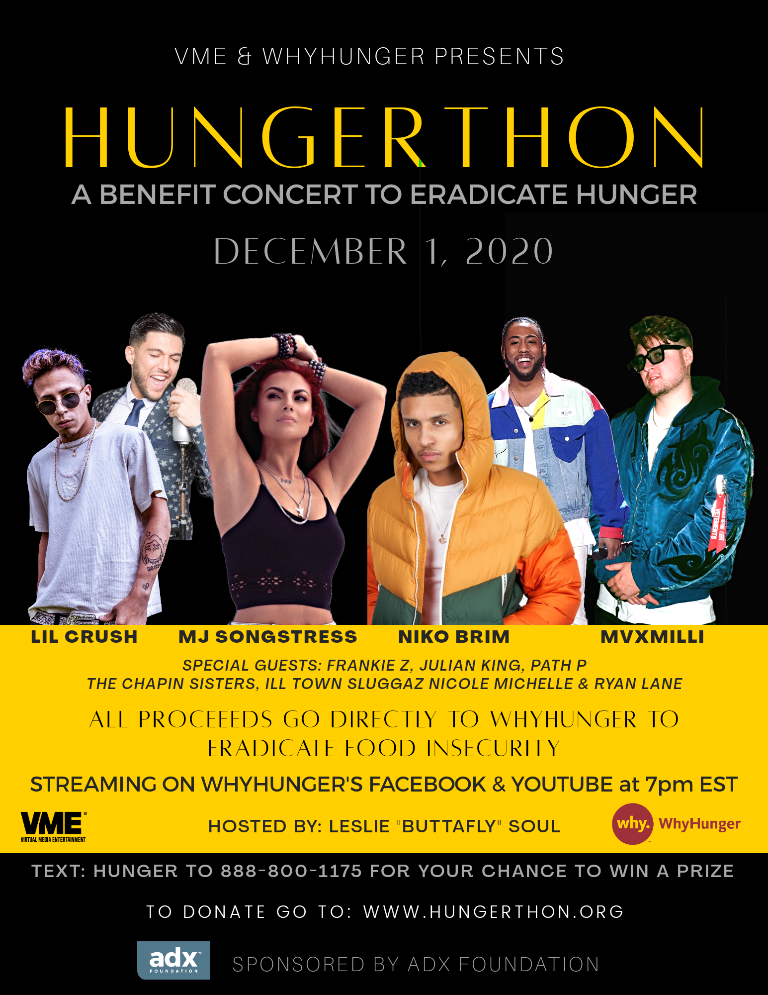 VME WhyHunger Benefit Concert