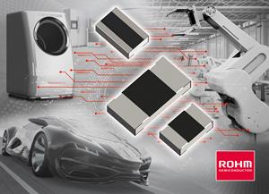 ROHM Semiconductor Introduces New Shunt Resistors