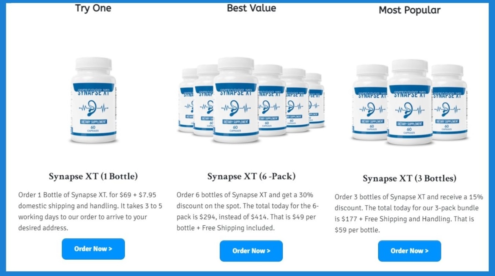 Synapse XT Supplement