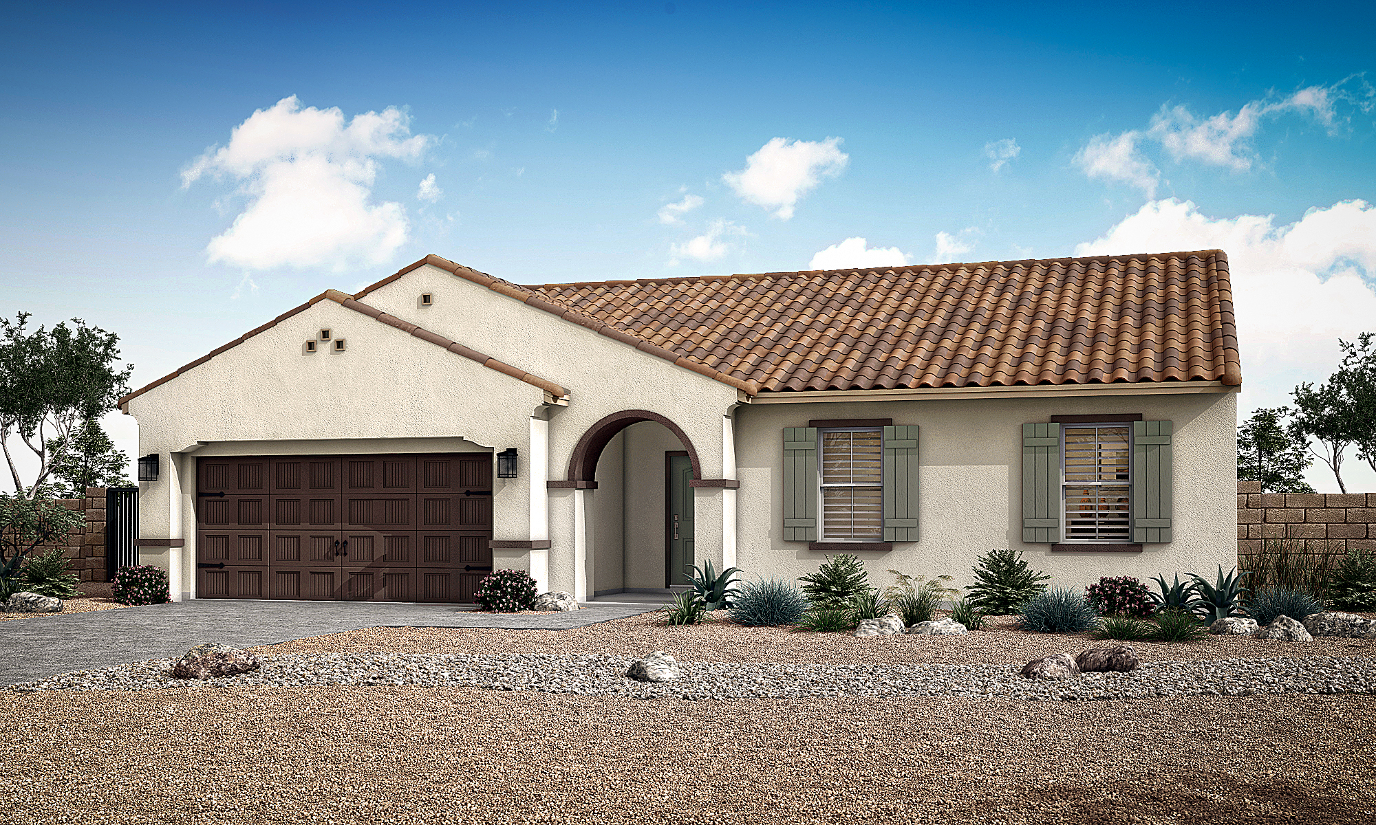 The Coronado plan is available at Desert Willow Village by LGI Homes