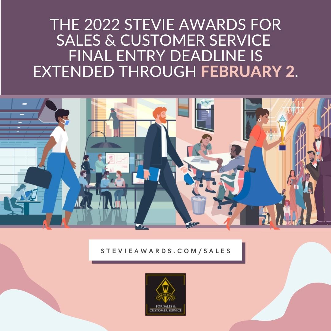 Stevie Awards for Sales & Customer Service 2022 