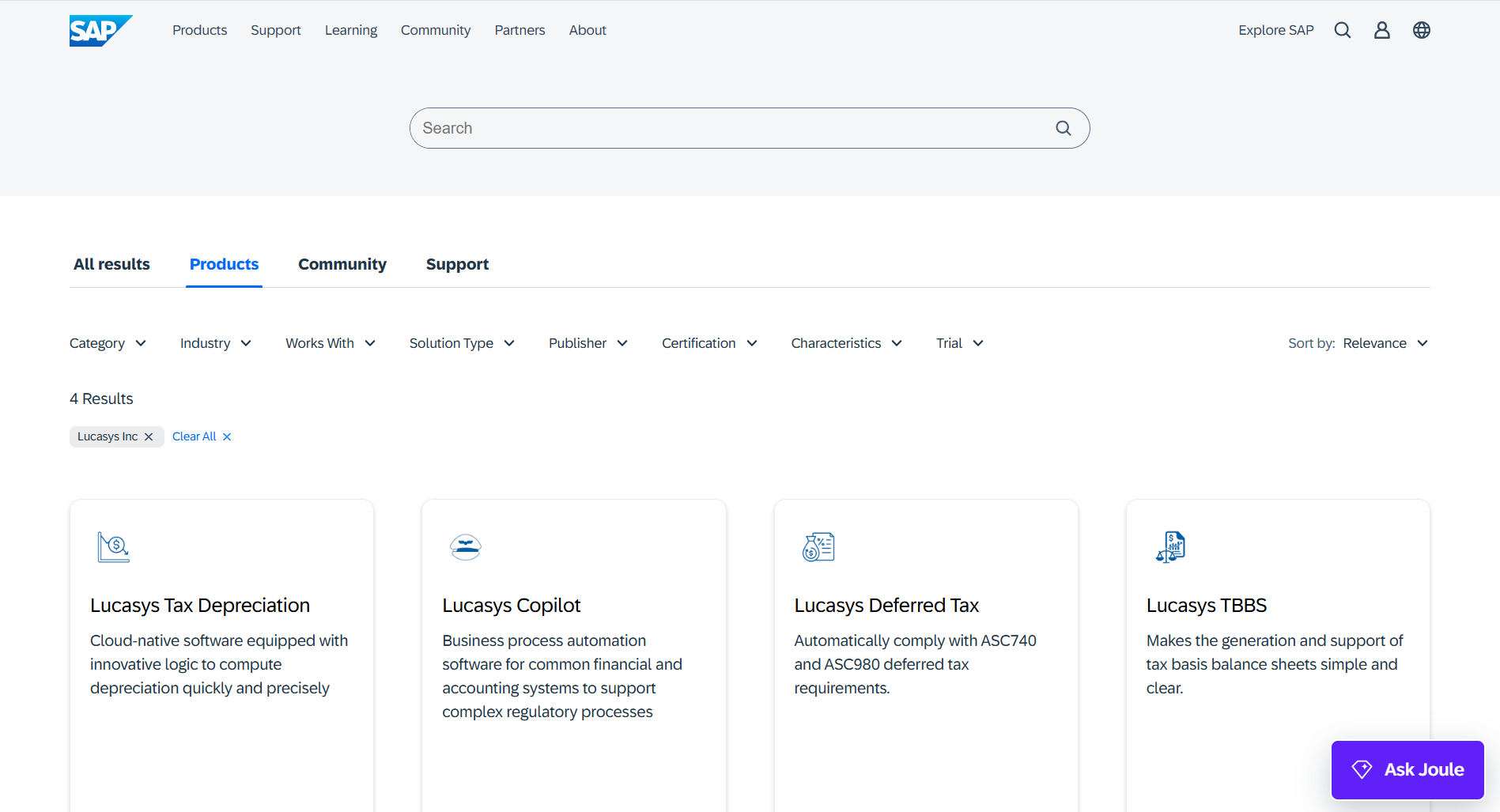 Lucasys Income Tax Suite Launches on SAP® Store
