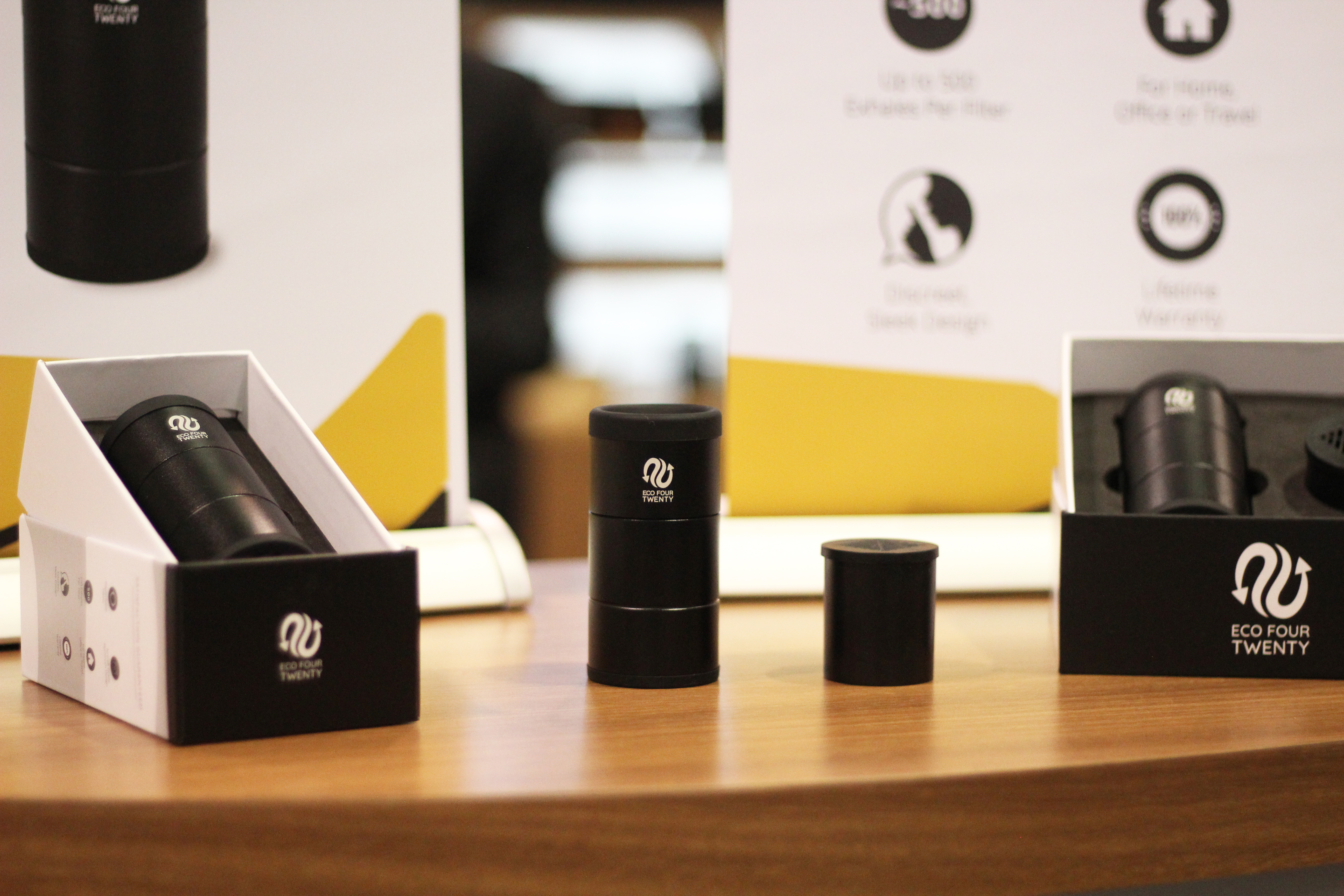 Eco Four Twenty Products at Humble and Fume Booth