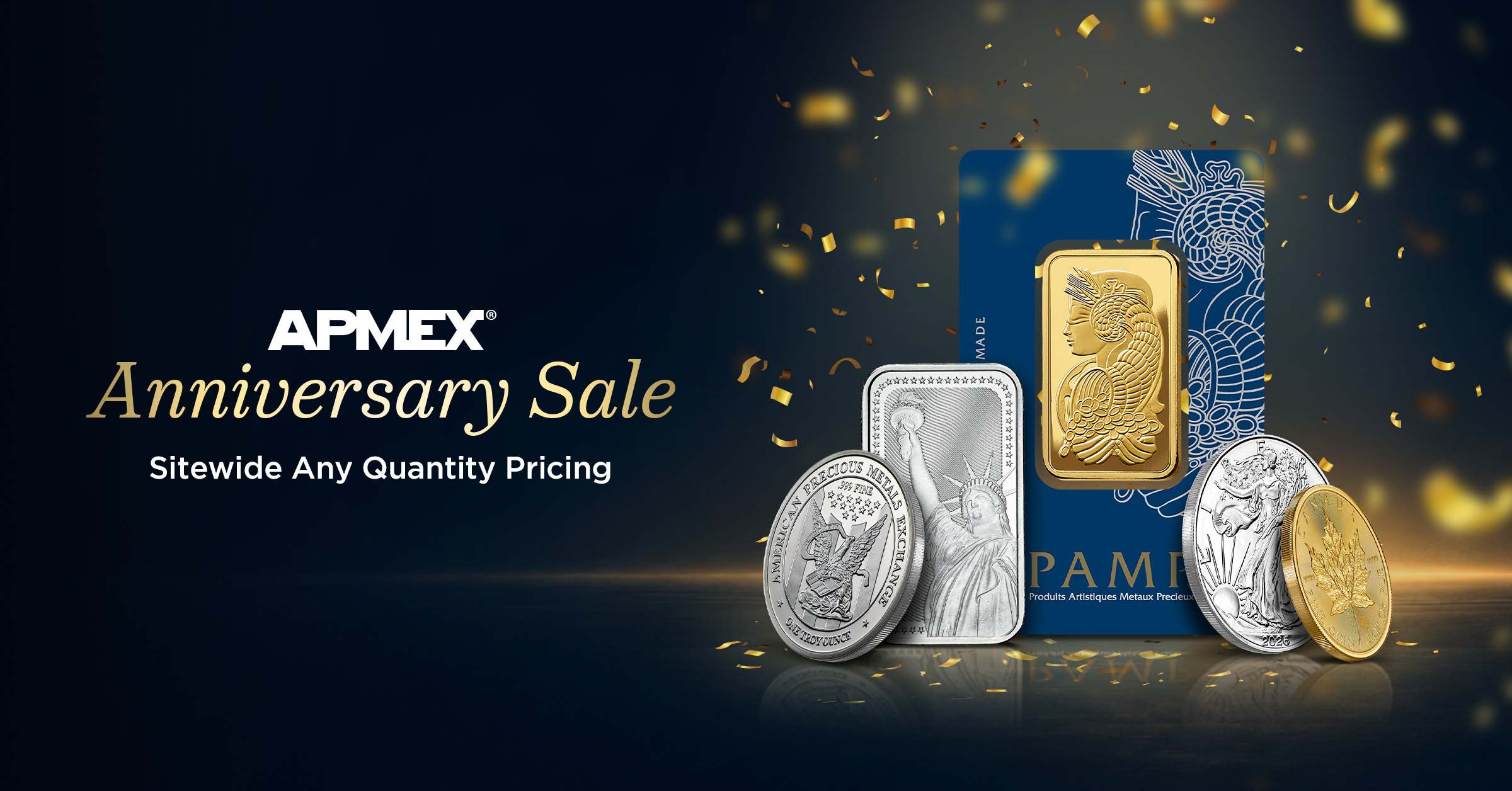 APMEX's 26th Anniversary Sale 