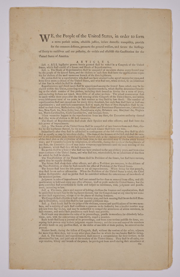 Constitution Article I