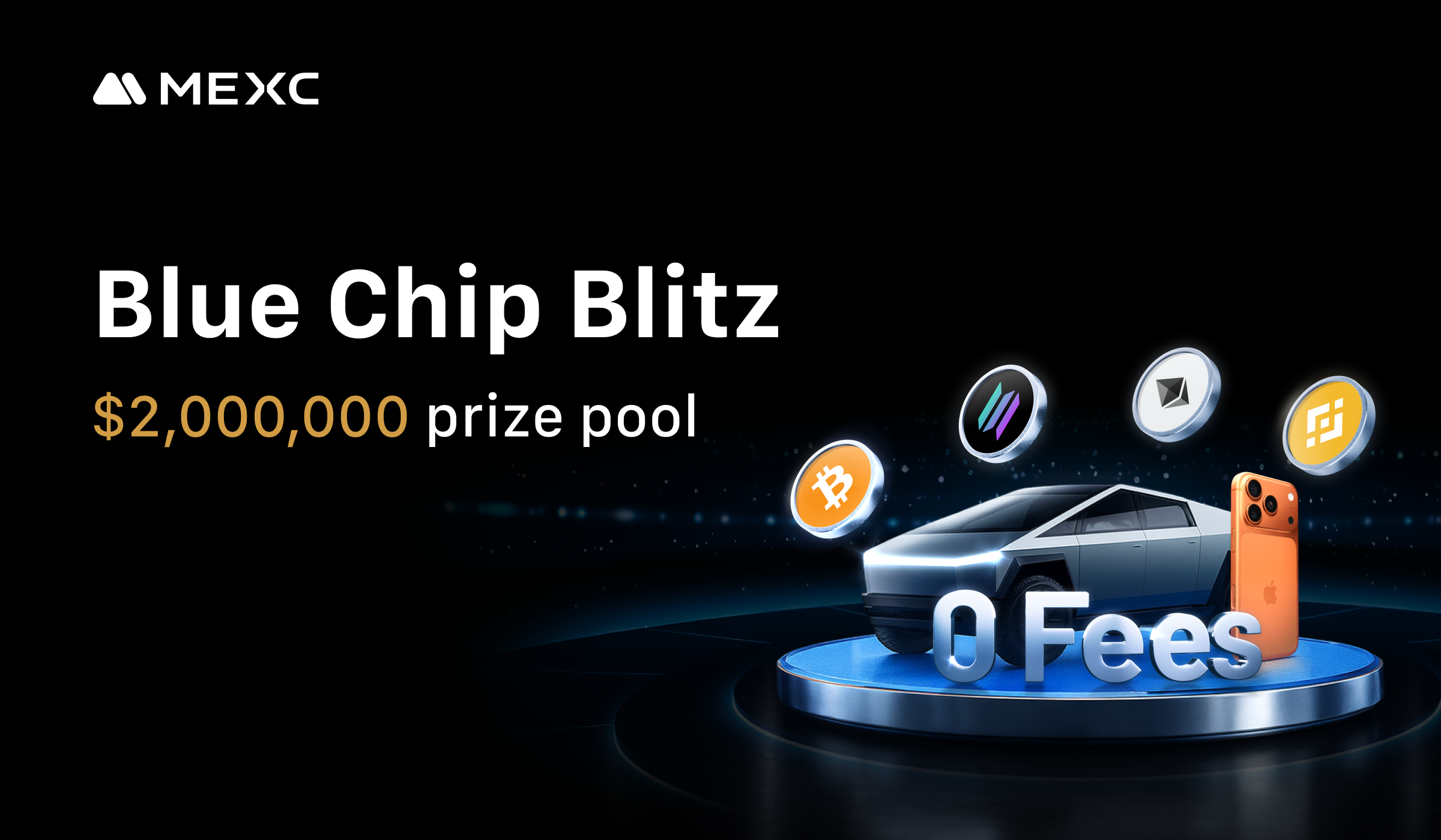 MEXC Launches Blue Chip Blitz Campaign with Zero Fees and $2 Million in Rewards