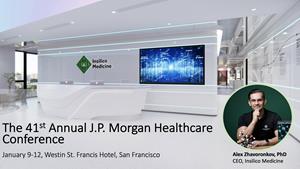 Insilico Medicine at 41st Annual J.P. Morgan Healthcare Conference