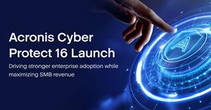 Acronis Cyber Protect 16 Launch Graphic