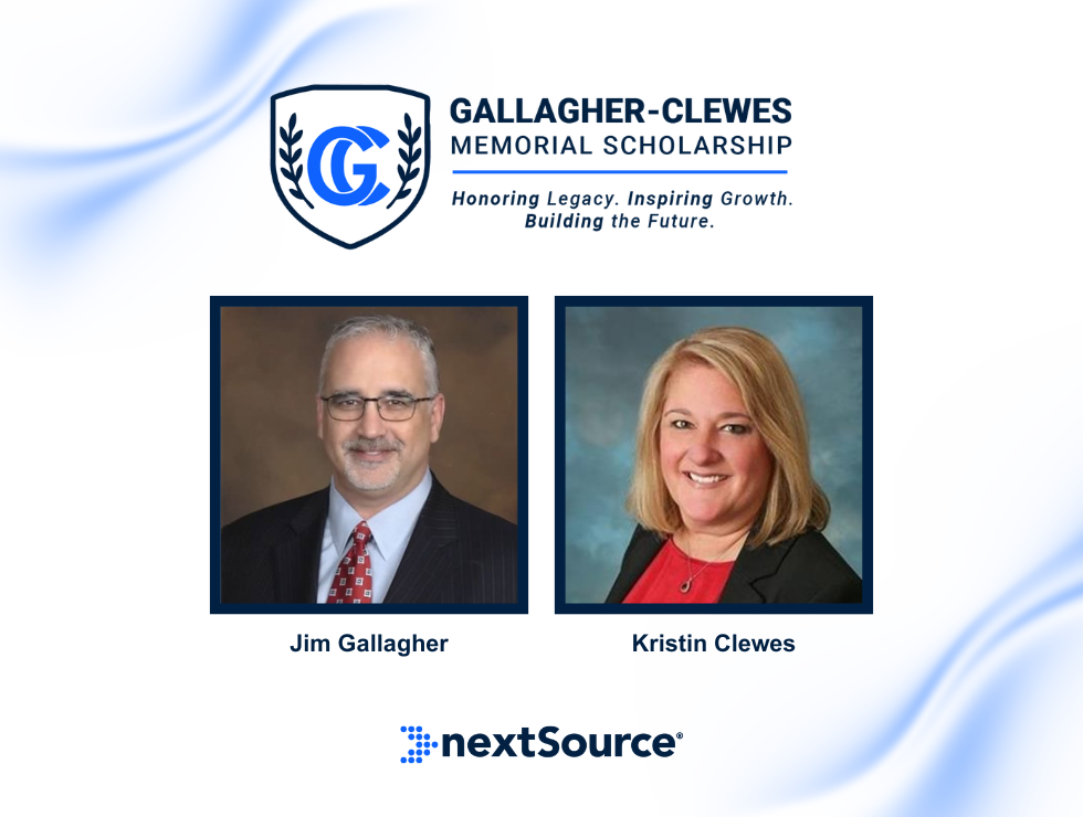 nextSource Announces the Gallagher-Clewes Memorial Scholarship Honoring Leadership, Service, and Lifelong Growth