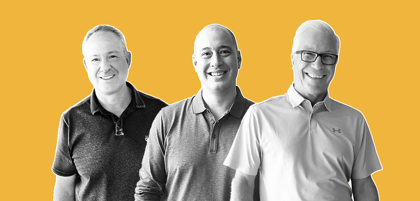 The Evolve Agency Group leadership team (l to r) Rob Levy, Executive Partner, Evolve Agency Group and President, Brandfire Marketing, Brent Clifford, Executive Partner, Evolve Agency Group and Managing Partner, OKD Marketing, and Len Olynyk, Executive Partner, Evolve Agency Group and President, OKD Marketing