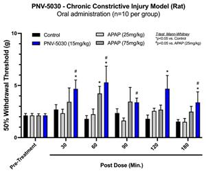 PNV-5030 - Chronic Constrictive Injury Model (Rat)