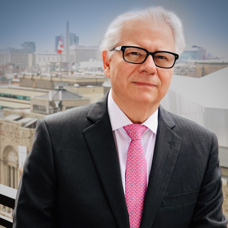 A photo of Arron Barberian, new member of Community Living Toronto's Patron's Council