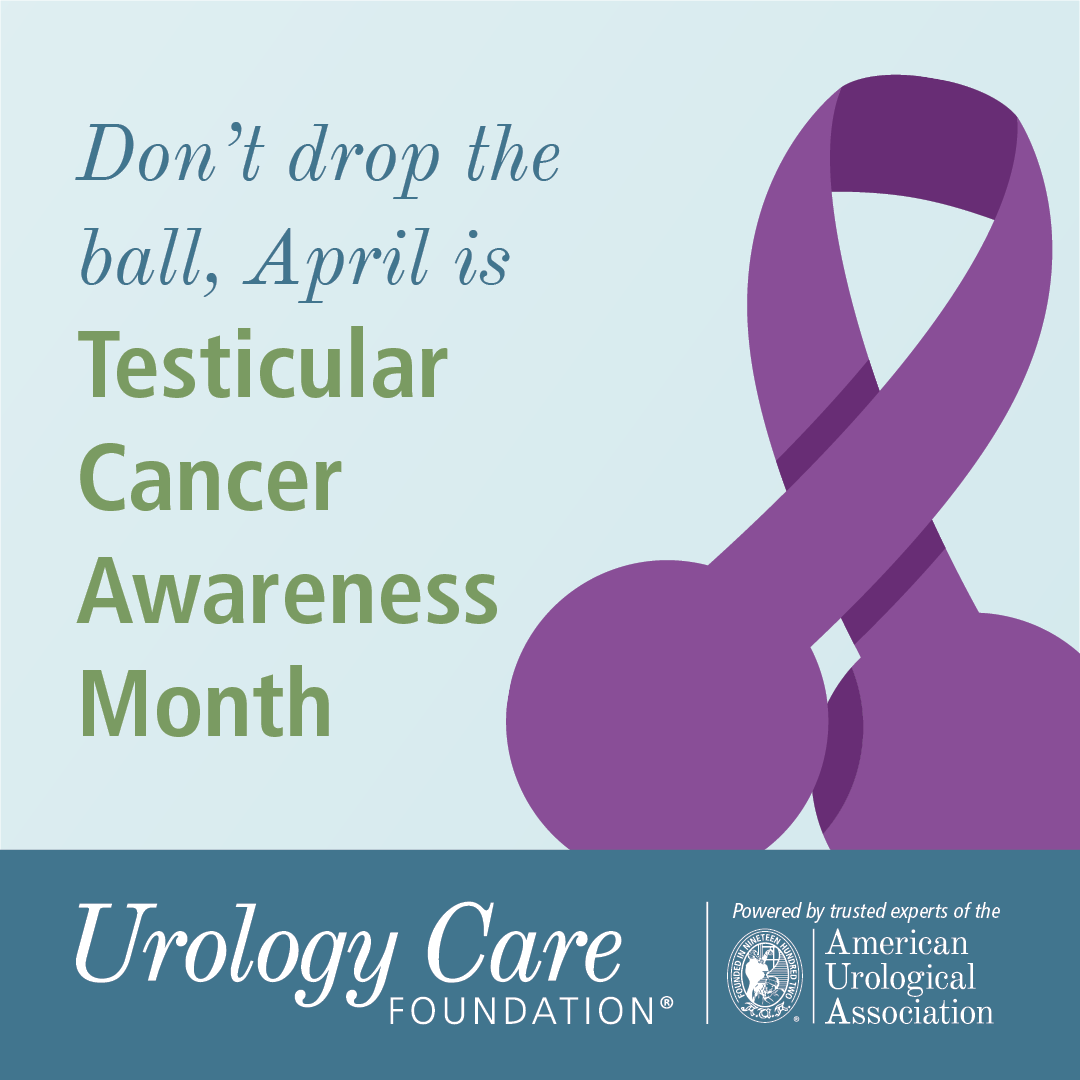 Don't drop the ball when it comes to your testicular health!