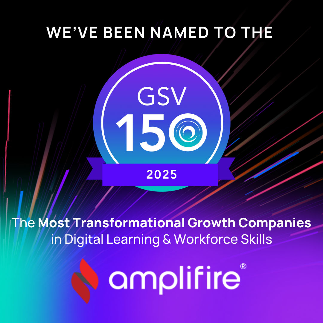 GSV150 recognizes Amplifire in Digital Learning & Workforce Skills