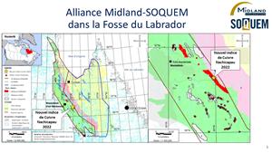 Figure 1 Alliance MD-SOQUEM dans la Fosse du Labrador