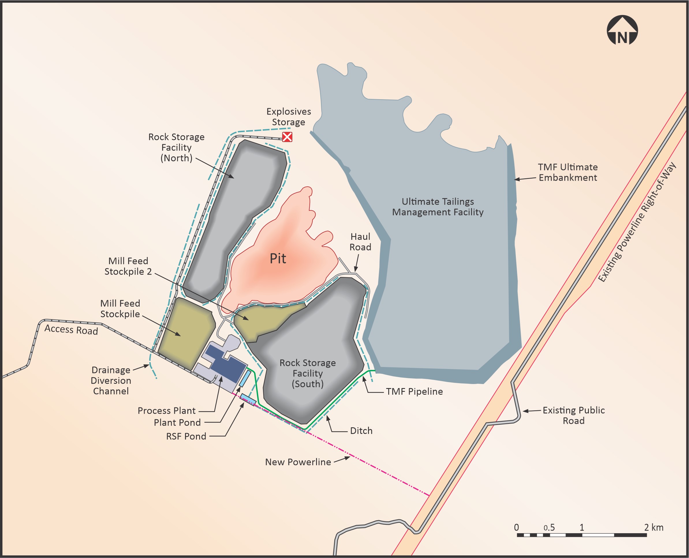 APPENDIX I - SITE LAYOUT