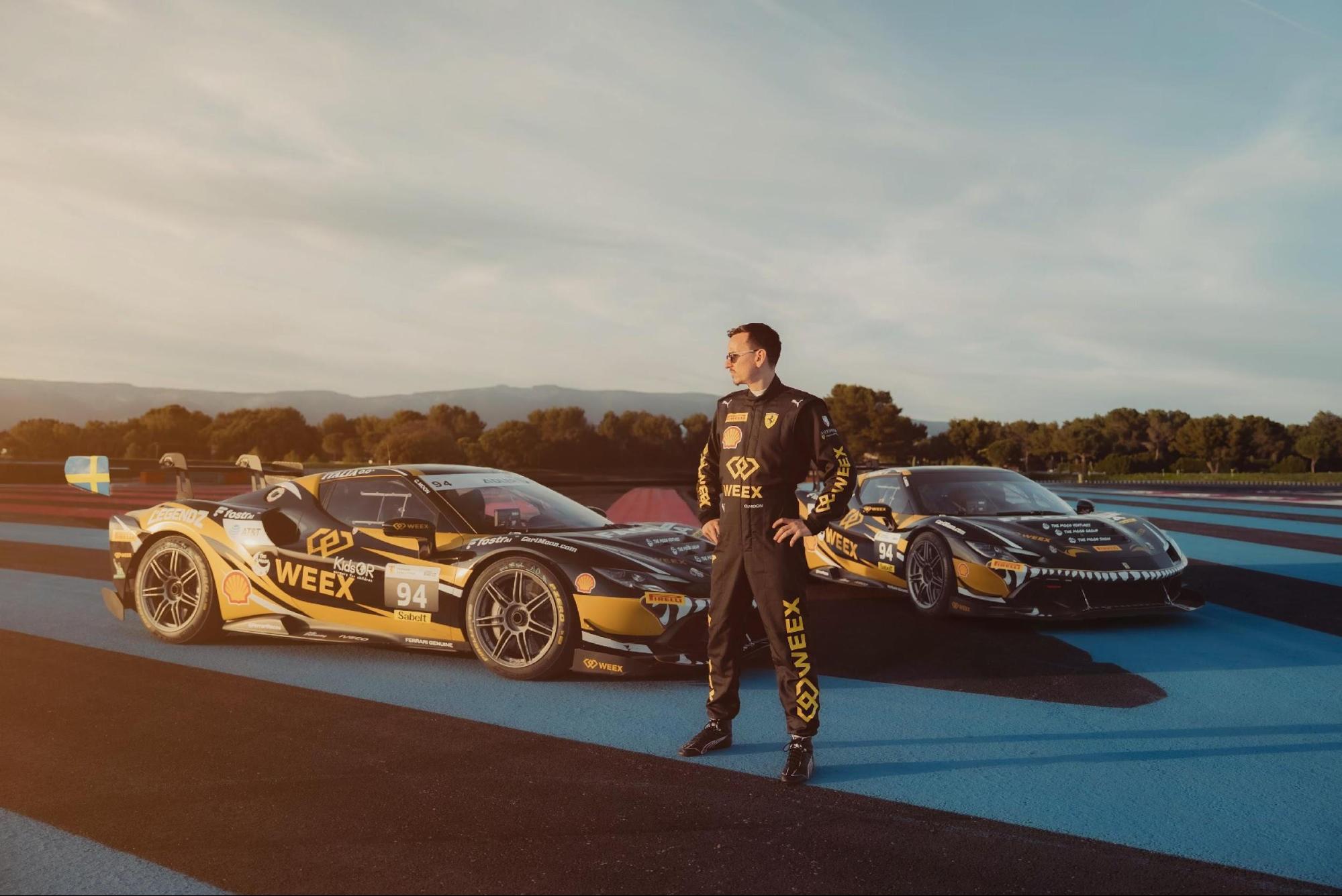 Carl Runefelt Makes Ferrari Challenge Debut at Circuit Paul Ricard1