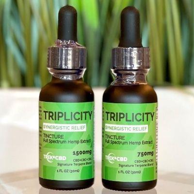 Triplicity Full Spectrum Hemp Extract CBD Tincture