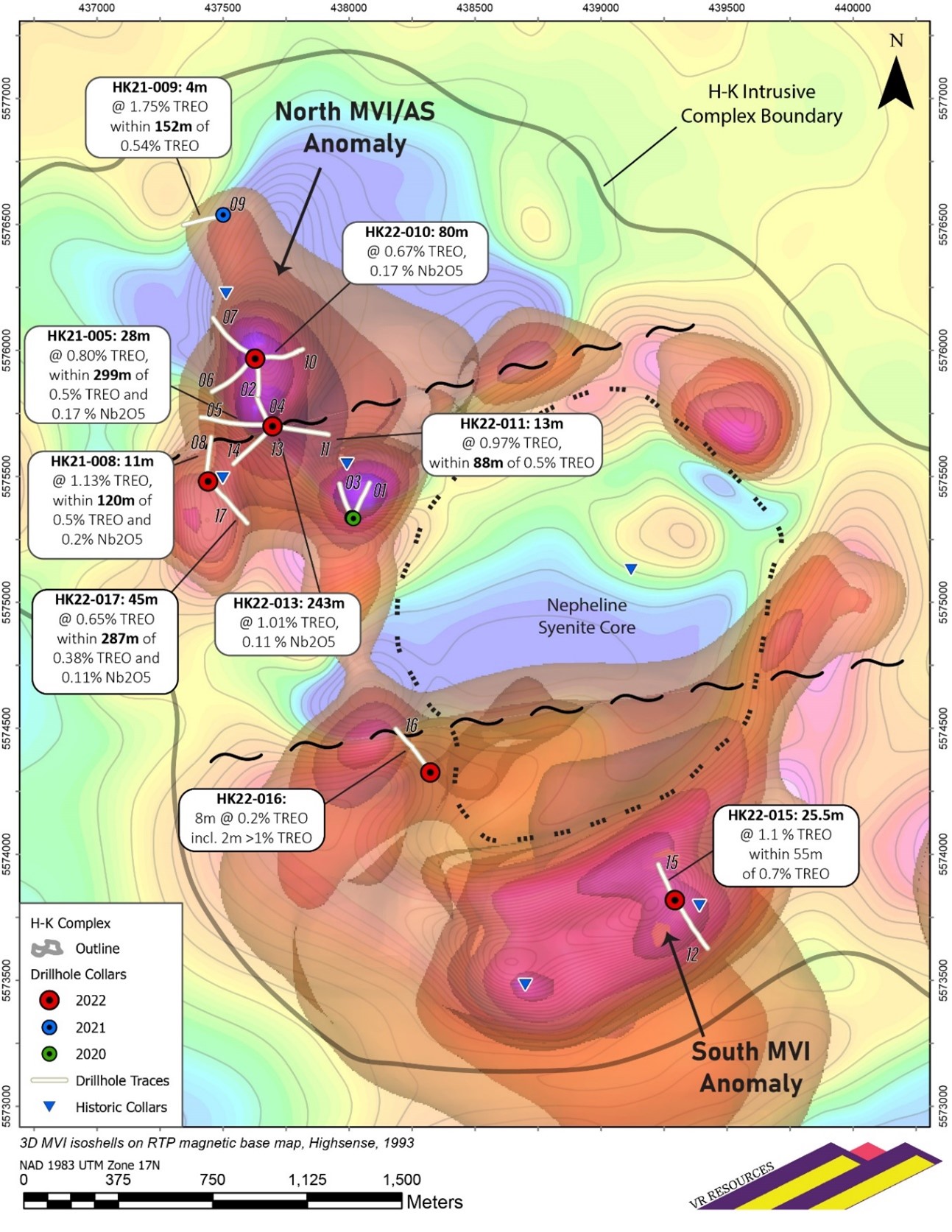  1. Hole 15 country  successful  the northwestern portion  of the multiphase complex, and; 2. Hole 15 country  located immoderate   2.5 km to the southbound  successful  the southbound  rim of the complex.