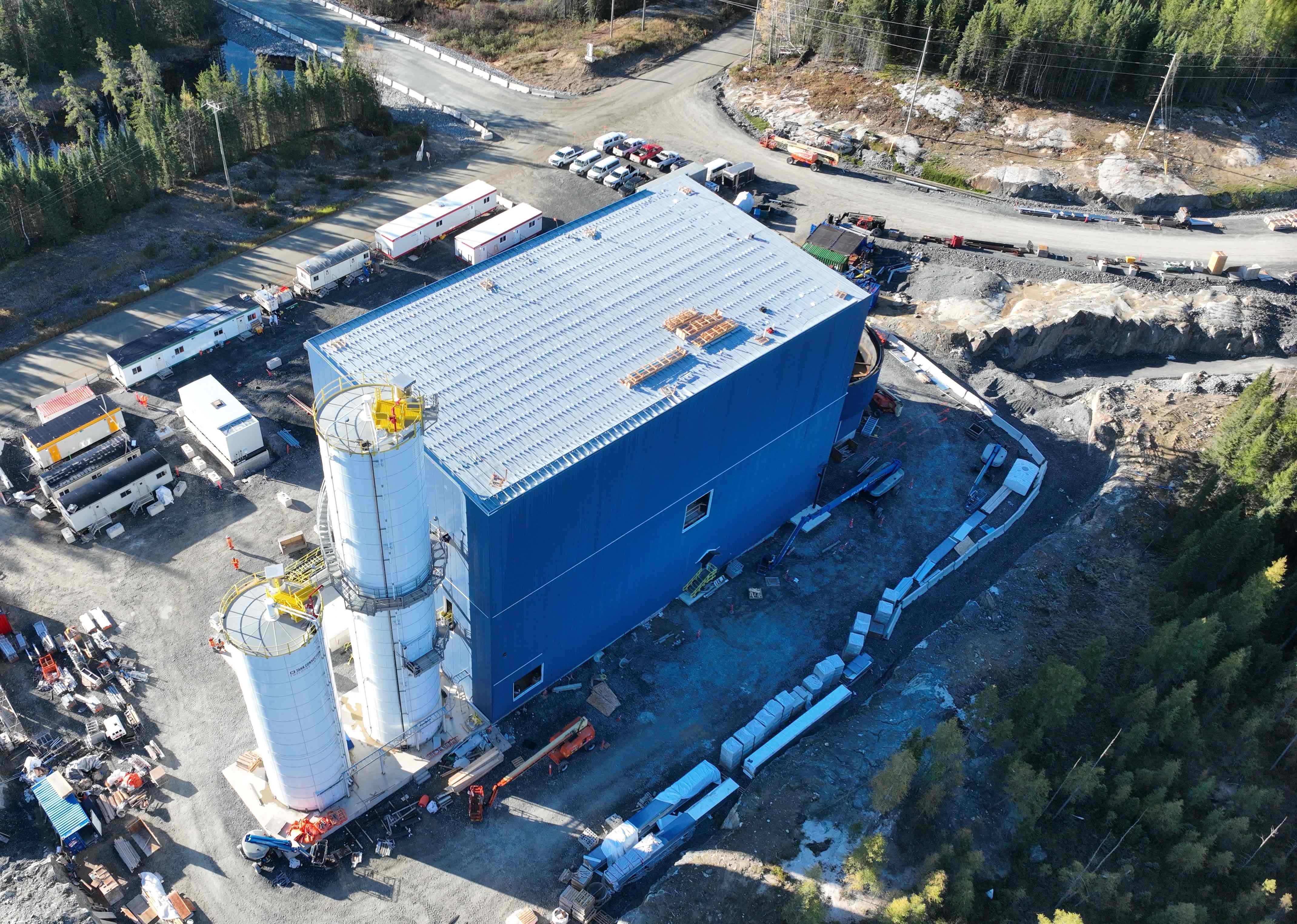 Island Gold paste plant - October 2025