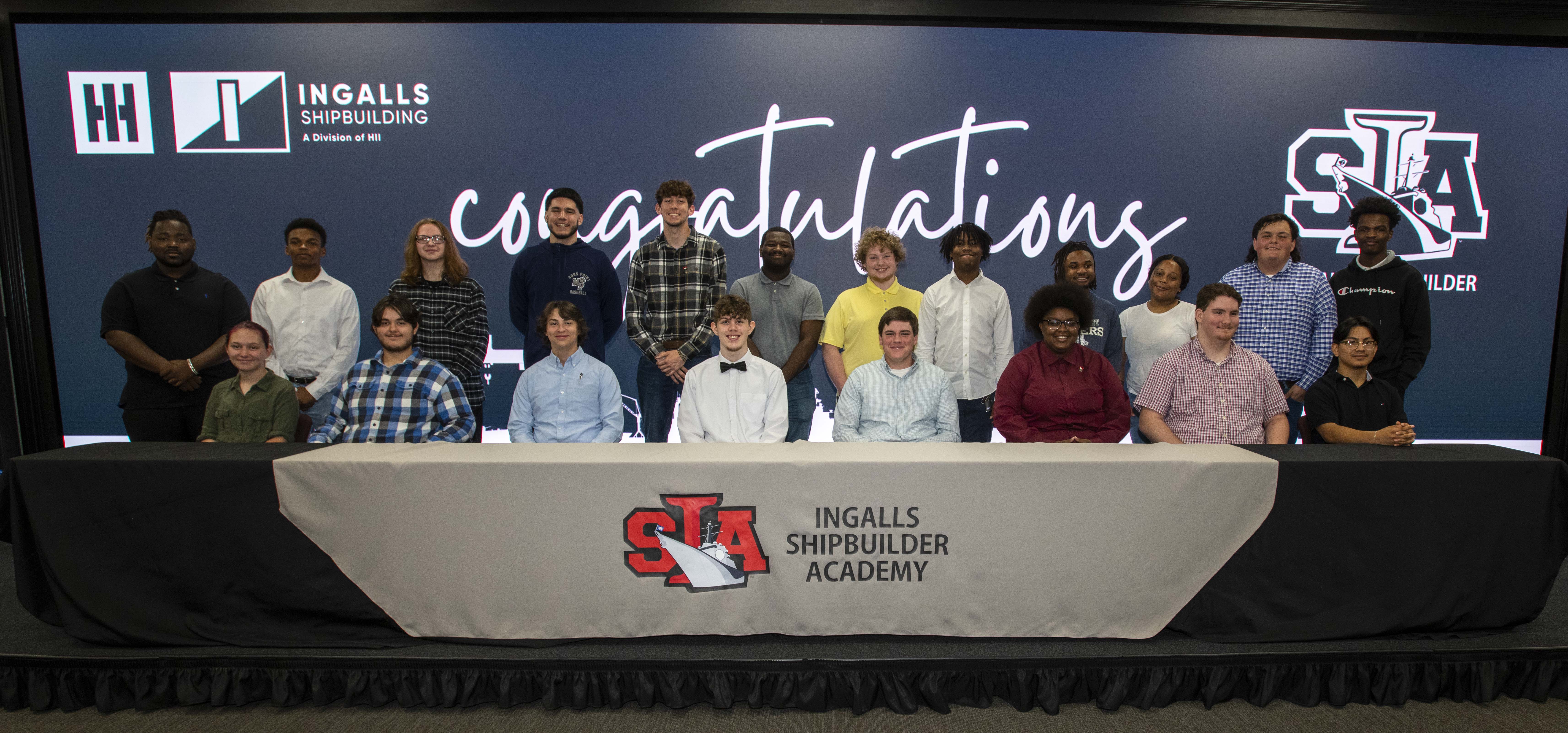 Ingalls Shipbuilder Academy Signing Day  2023