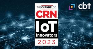 CBT, a woman-owned Domain Expert Integrator announced that CRN®, a brand of The Channel Company, has named CBT as one of its 2023 IoT Innovators Award winners.