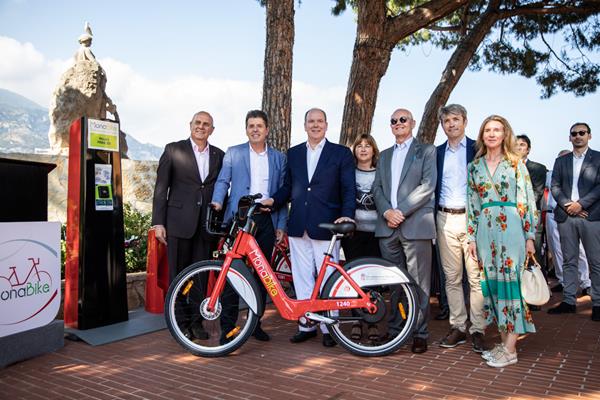 Monaco inaugure MonaBike, son nouveau système de vélo-partage