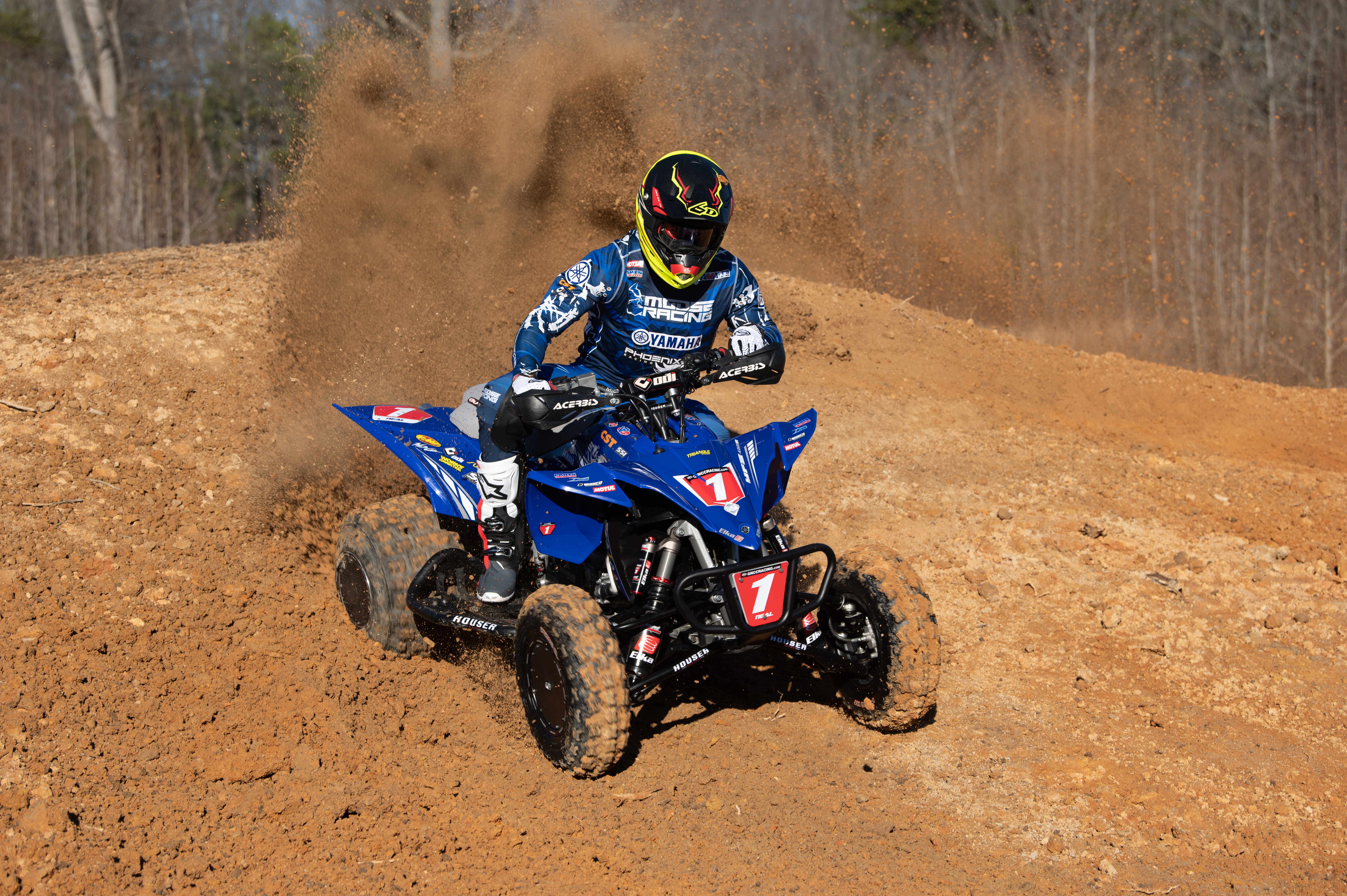 Defending XC1 Pro – ATV champion, Brycen Neal, who took his second-straight championship and $15,000 bLU cRU bonus on his Phoenix Racing / Moose YFZ450R earlier in the season, dominated the field to take the overall win.