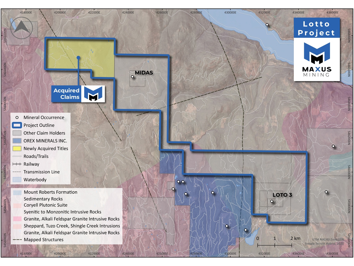 Maxus Mining Inc. 