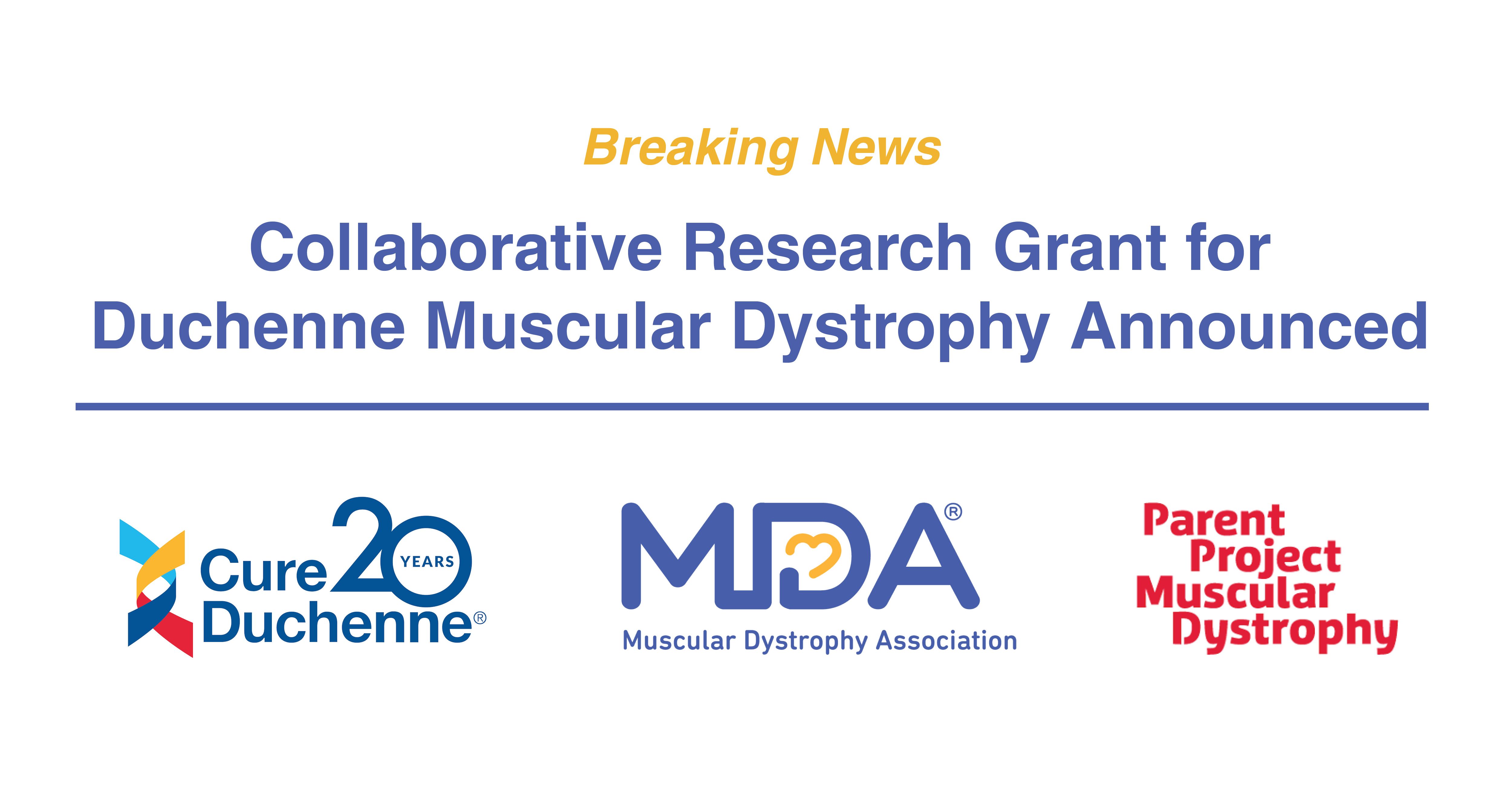 Collaborative Research Grant for Duchenne Muscular Dystrophy Announced