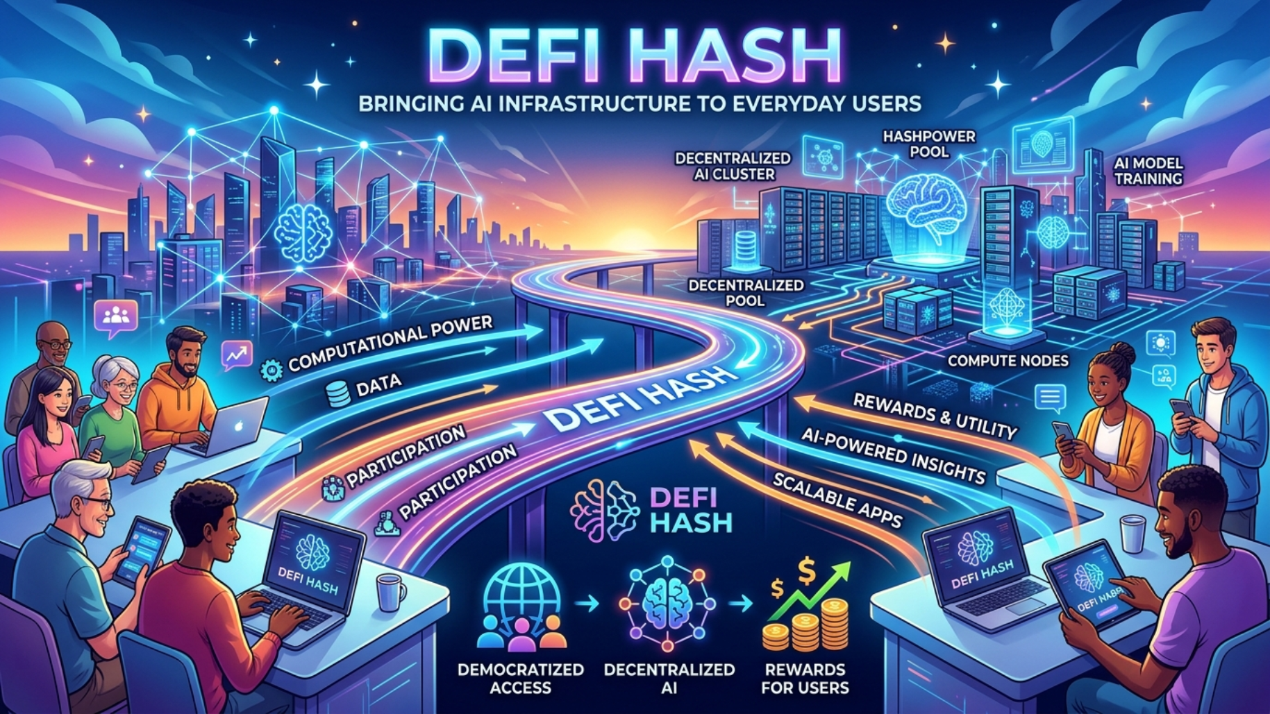 Crypto Market Volatility Drives Users Toward DeFi Hash Digital Infrastructure