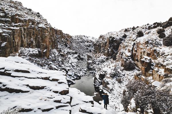 Winter at Fremont Canyon. Accessible year-round, Fremont Canyon is beautiful no matter the season. 