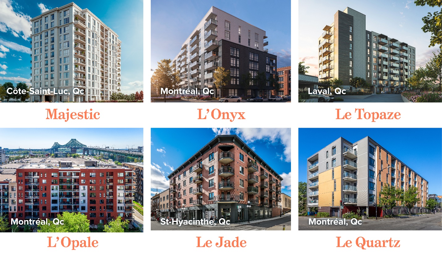 CAPREIT acquires luxury six-building Québec portfolio