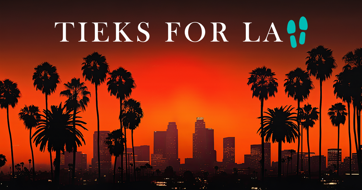 Los Angeles-based shoe company offers gift cards to those who donate to support victims and first responders of the recent wildfires.