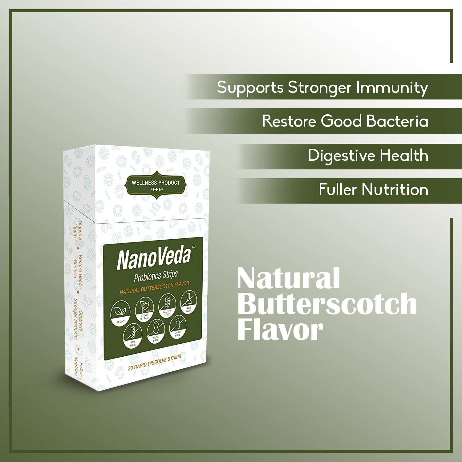 NanoVeda’s Probiotics Strips Have a Massive Amount of the Best Probiotic Strains