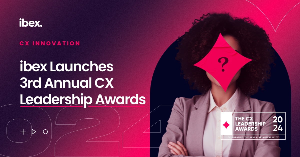 ibex PR Graphic - CX Leadership Awards 2024_F