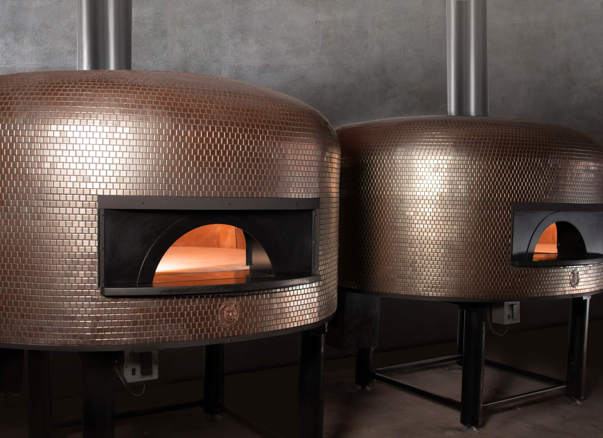 Commercial Rotating Pizza Ovens from the Fiero Forni Foodservice Equipment Line