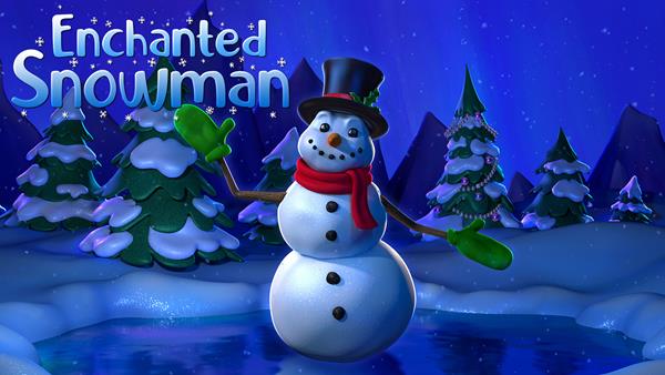 Enchanted Snowman digital decoration collection