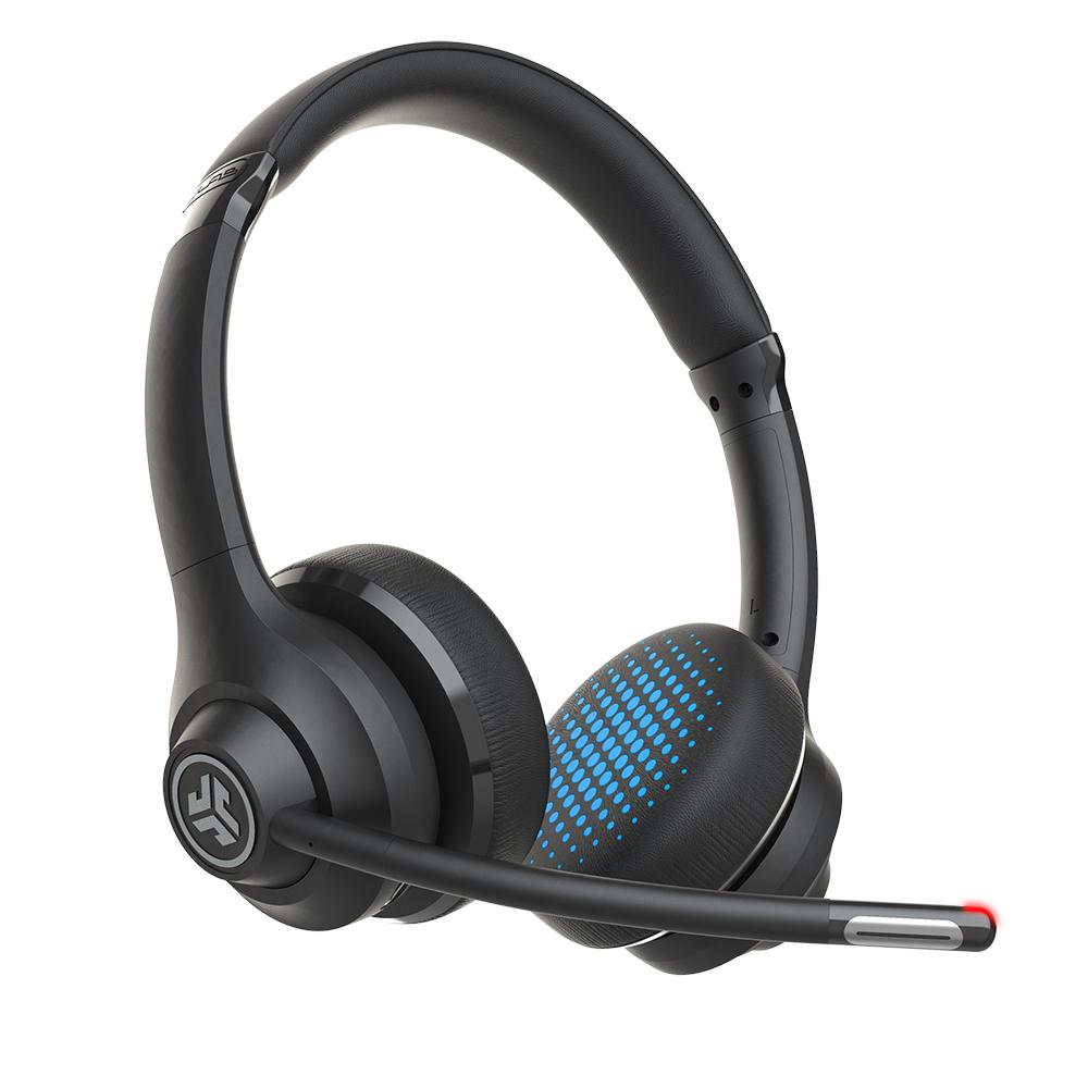 The new JLab GO Work on-ear headset provides users with multipoint connectivity for their devices and brings JLab's signature accessibly priced innovation to a new category focused on productivity.