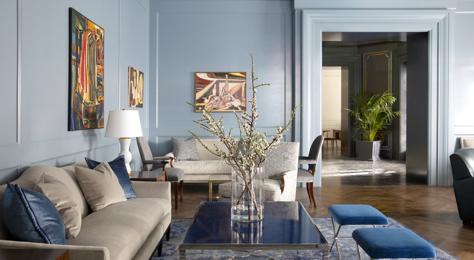 Apartment Building Lounge