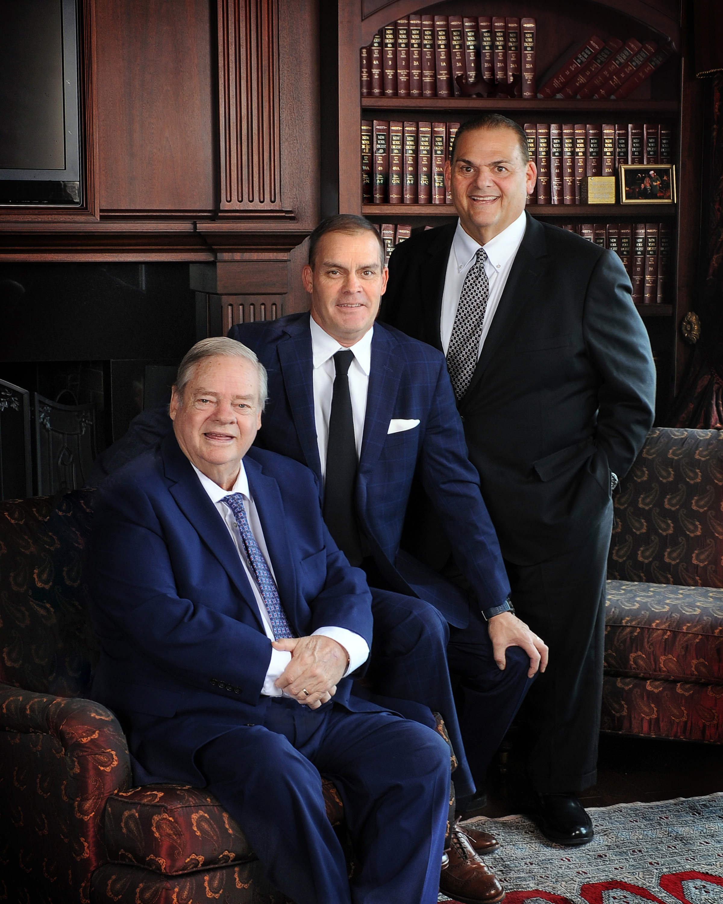 From left to right: Tom Clark,Chairman Emeritus; Robert Clark, Executive Chairman of the Board and Rocco Arcuri President & CEO.