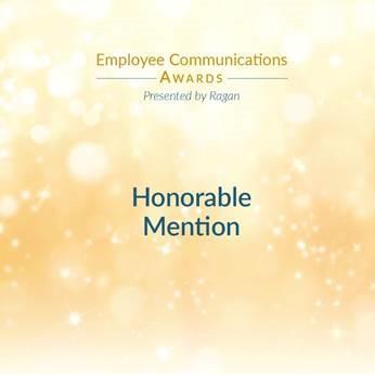 2021 Ragan Communications Employee Communications Awards